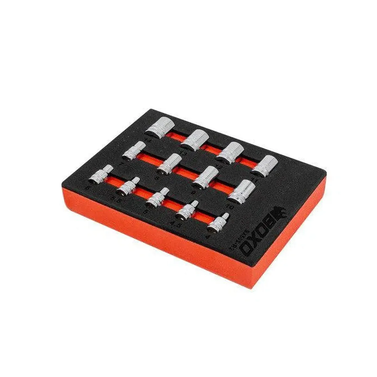 13 Piece 1/4" Drive Spline Socket Set | 1/9th EVA Foam - Image 2
