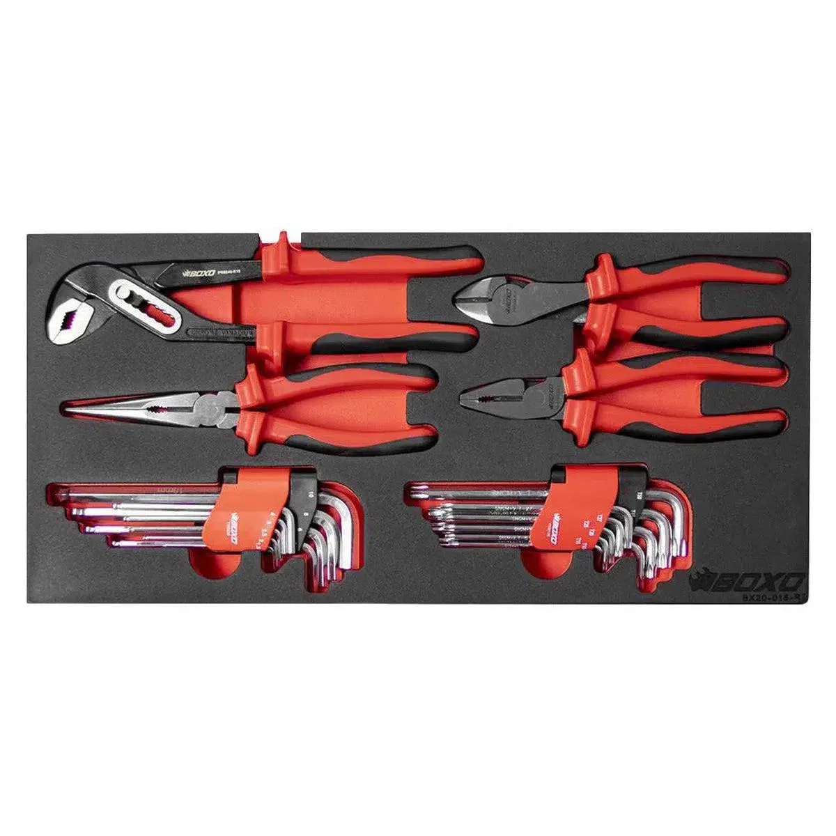133-Piece Metric 3-Drawer Hand Carry Tool Box - Image 7