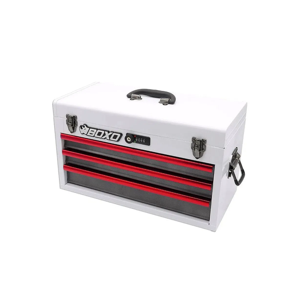 159-Piece Metric and SAE Combo 3-Drawer Hand Carry Tool Box - Image 10