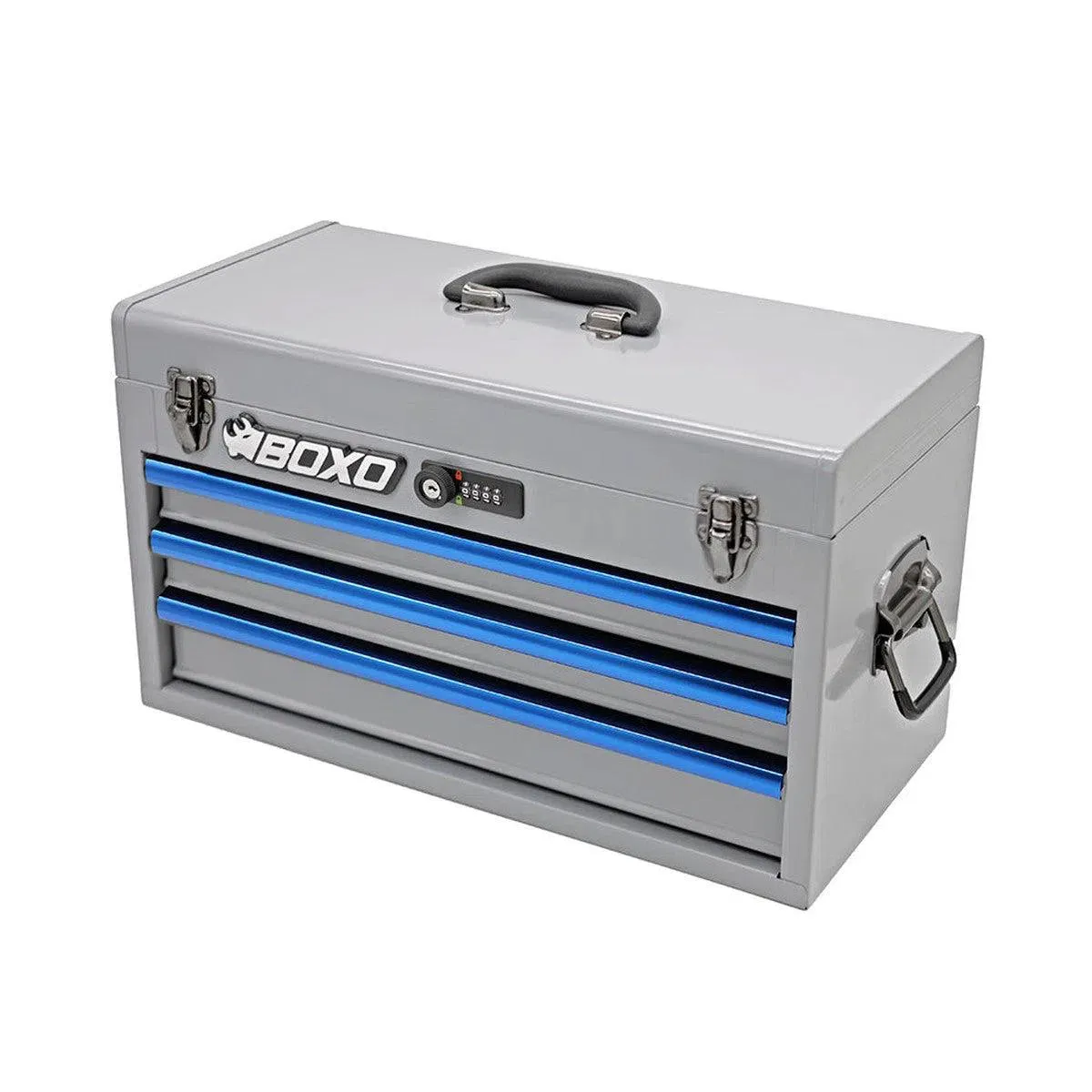 159-Piece Metric and SAE Combo 3-Drawer Hand Carry Tool Box - Image 14