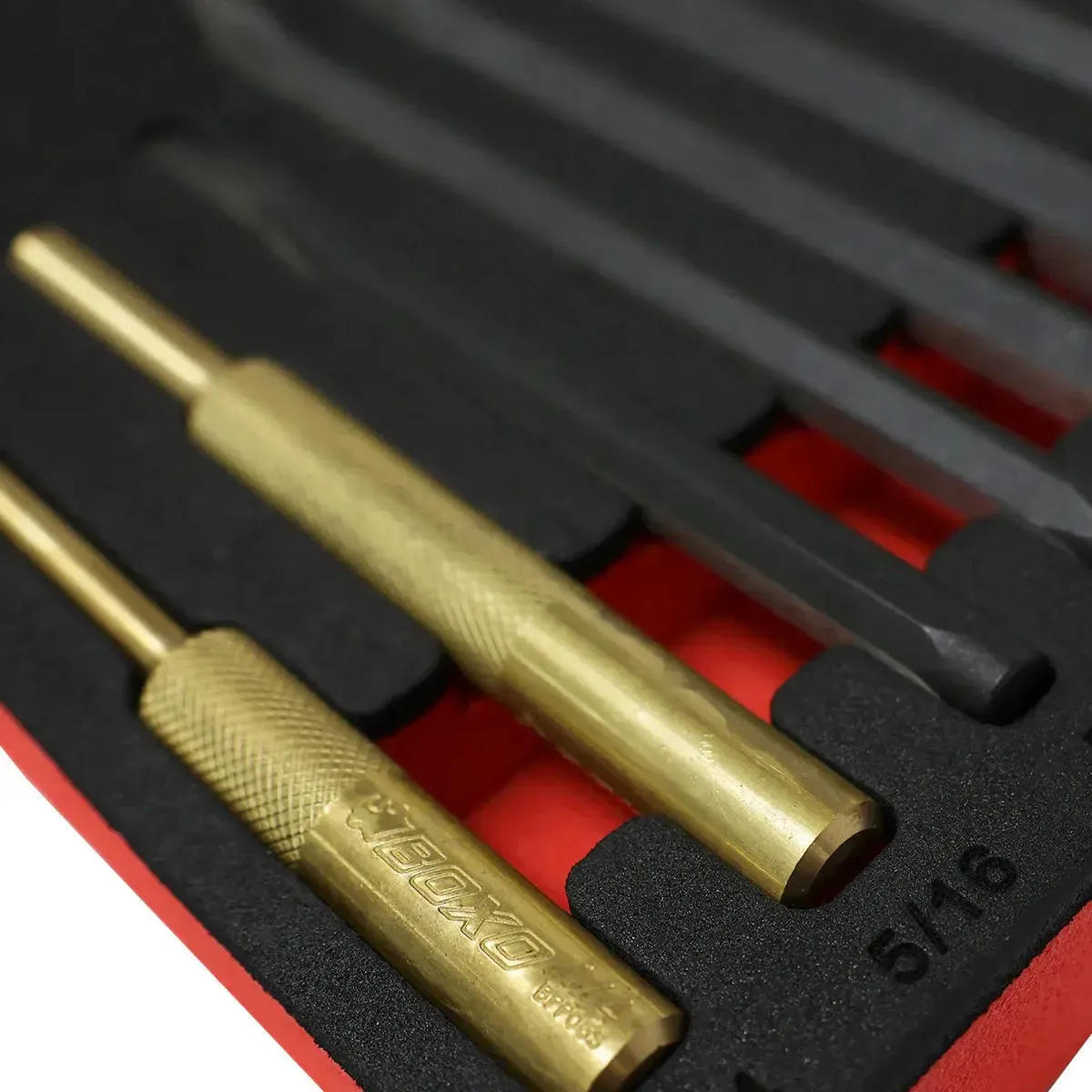 17-Piece Punch & Chisel Set | 1/3 Drawer EVA Foam - Image 4