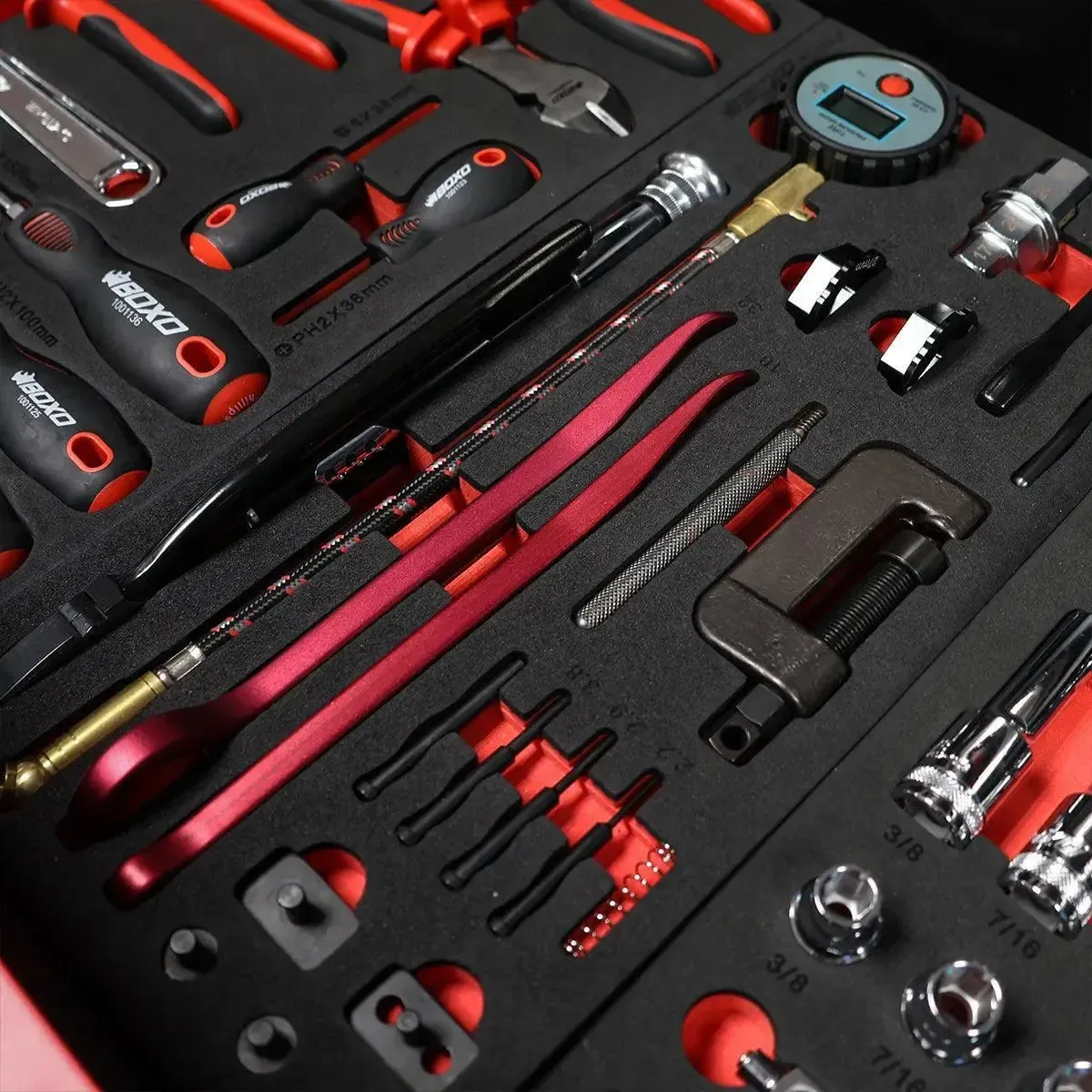 21-Piece Specialty Moto Tool Set | 1/3 Drawer EVA Foam - Image 9