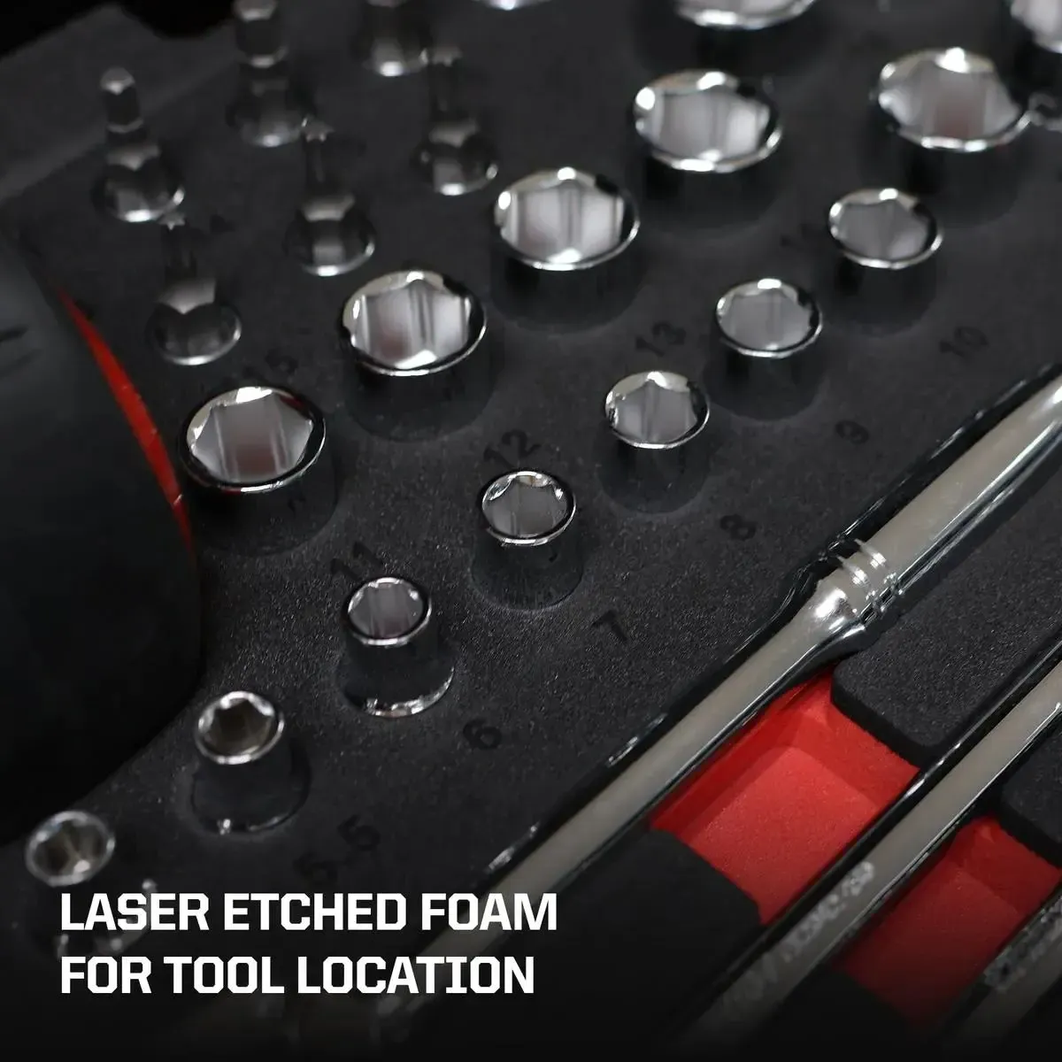 MotoBox | 103-Piece Metric Motorcycle 3-Drawer Hand Carry Tool Box - Image 4