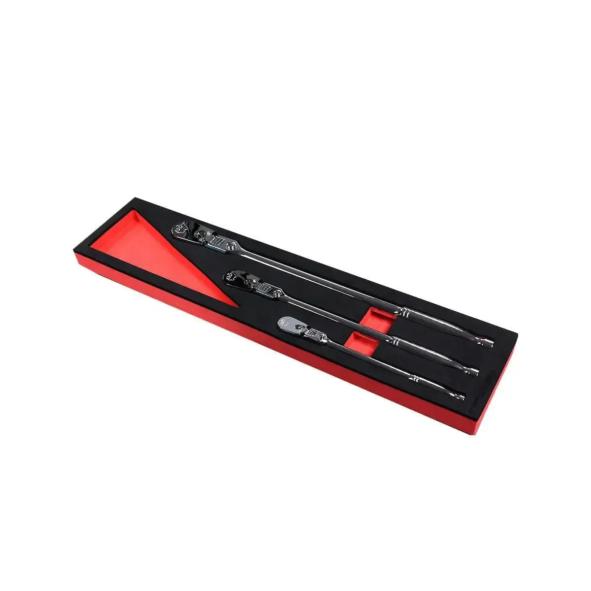3-Piece 90T Flexible Head Ratchet Set | 1/2 Drawer EVA Foam - Image 8