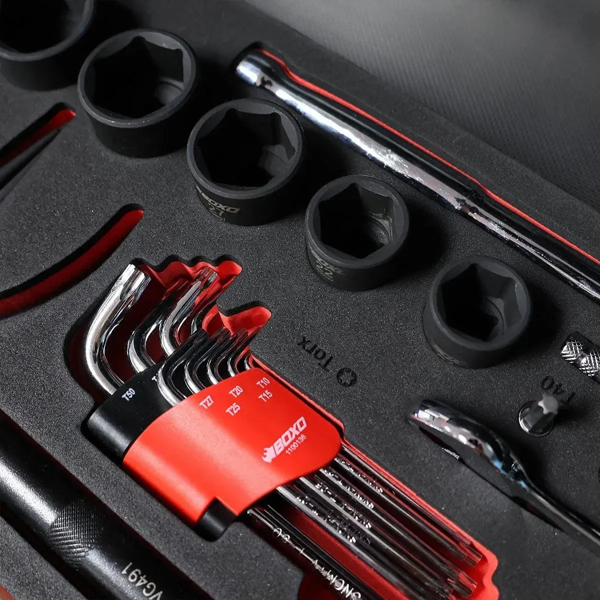 31-Piece UTV Service kit for 5-Drawer Hand Carry Tool Box - Image 7