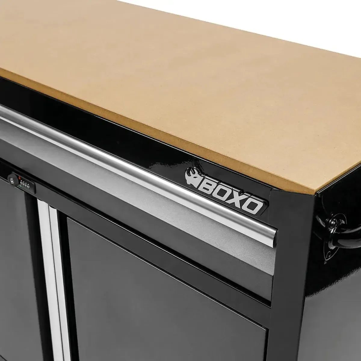 Tech Series | 45” Mobile Workbench with Storage and Power | Black - Image 4