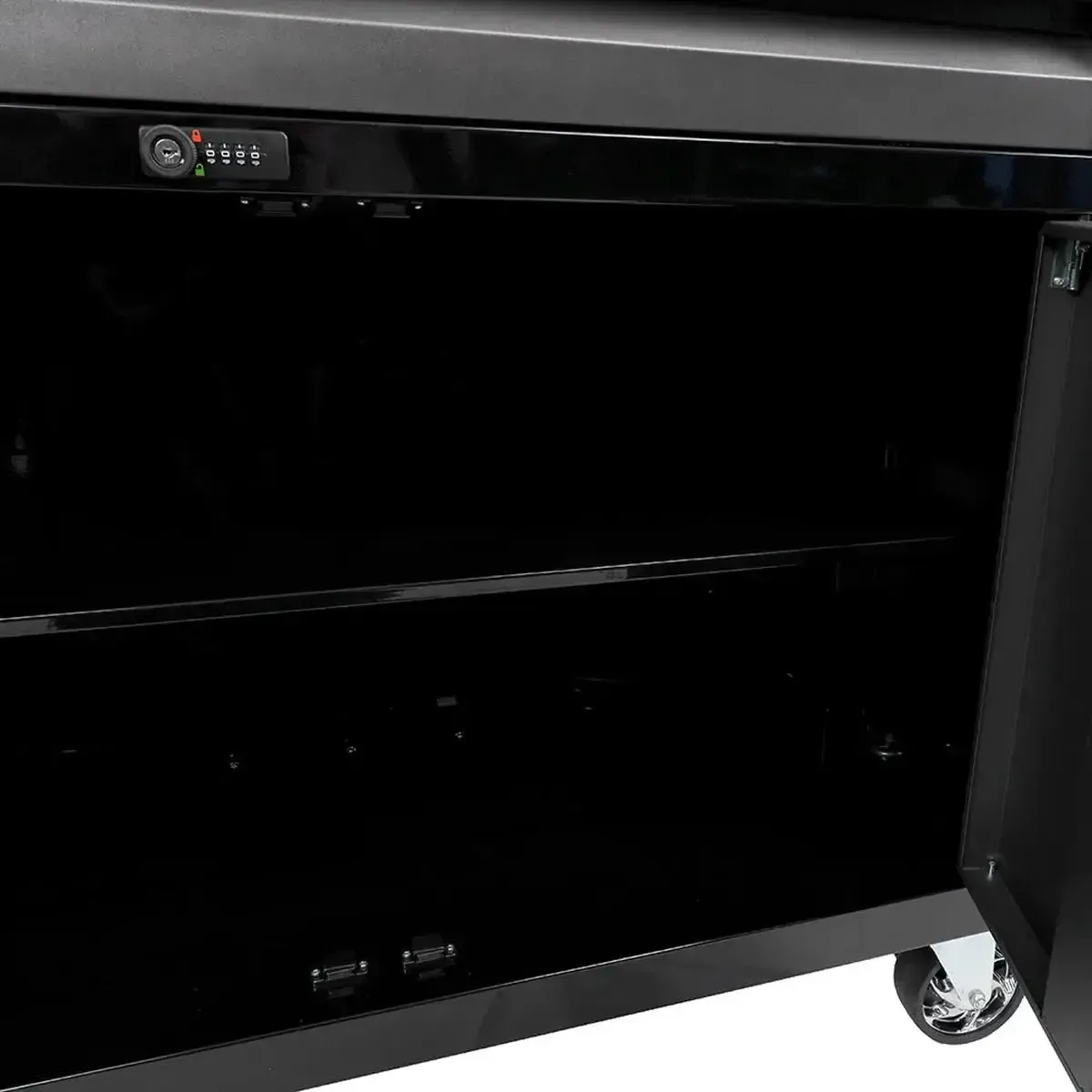 Tech Series | 45” Mobile Workbench with Storage and Power | Black - Image 8