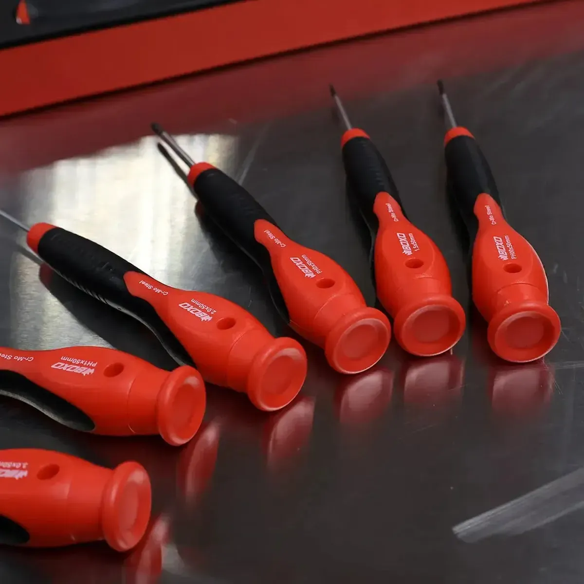 64-Piece Master Screwdriver & Bit Set | 3/3 Drawer EVA Foam - Image 18