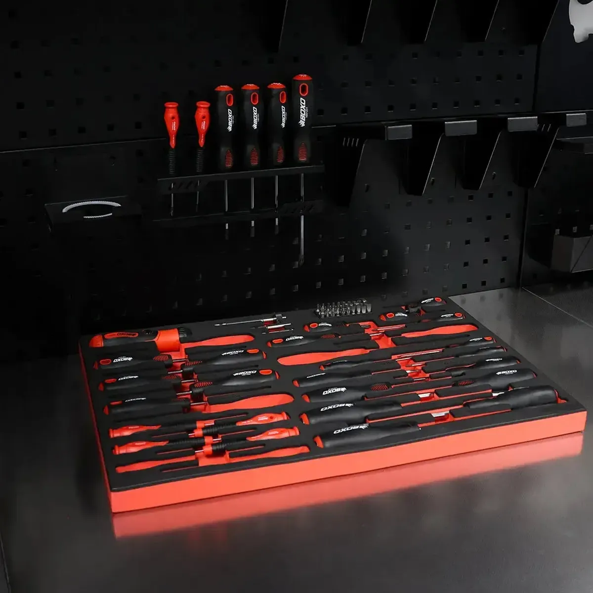 64-Piece Master Screwdriver & Bit Set | 3/3 Drawer EVA Foam - Image 4
