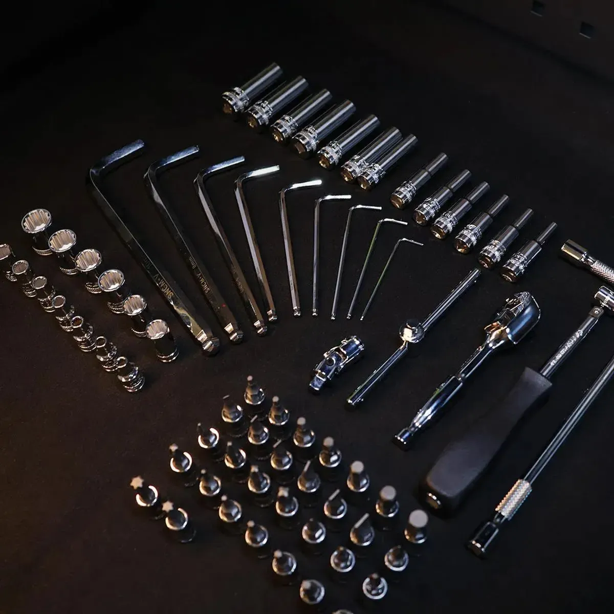 72-Piece 1/4" Drive Metric 12-Point Socket Set | 1/3rd EVA Foam - Image 12