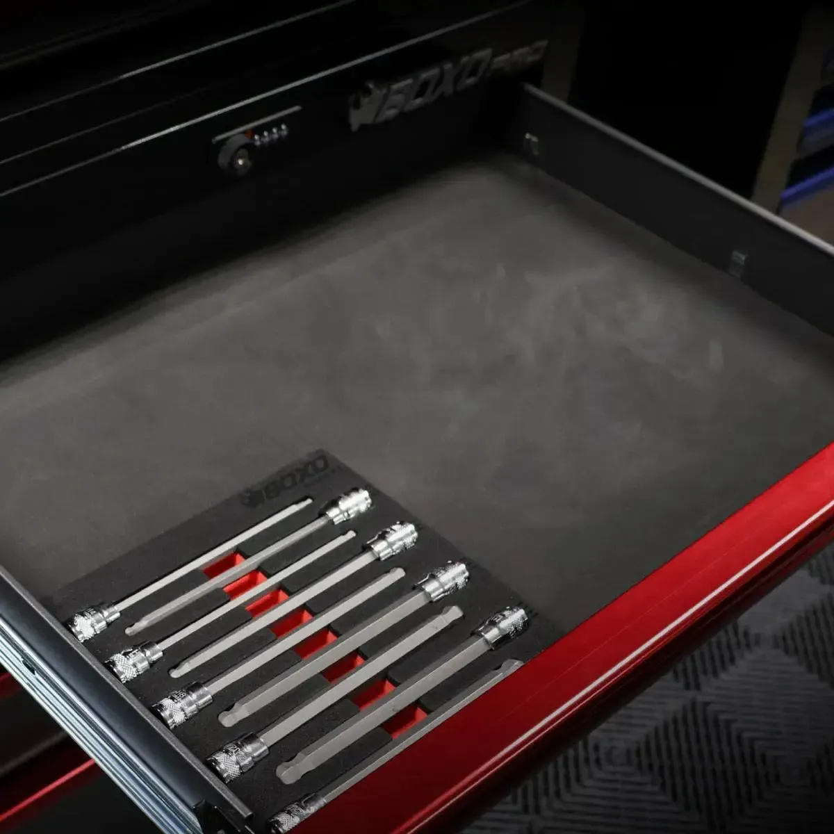 9-Piece 3/8" Drive Long Ball Point Hex Bit Socket Set | 1/6 Drawer EVA Foam - Image 3