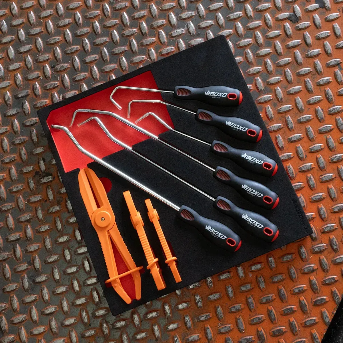 9-Piece Hook and Hose Removal Set | 2/3 Drawer EVA Foam - Image 4