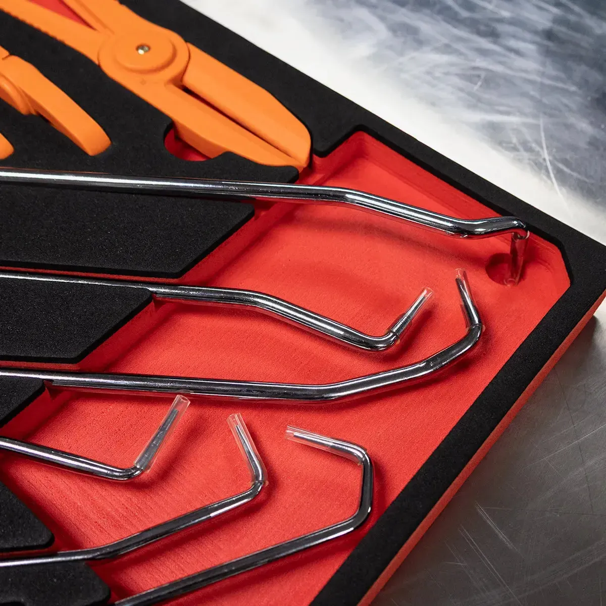 9-Piece Hook and Hose Removal Set | 2/3 Drawer EVA Foam - Image 8