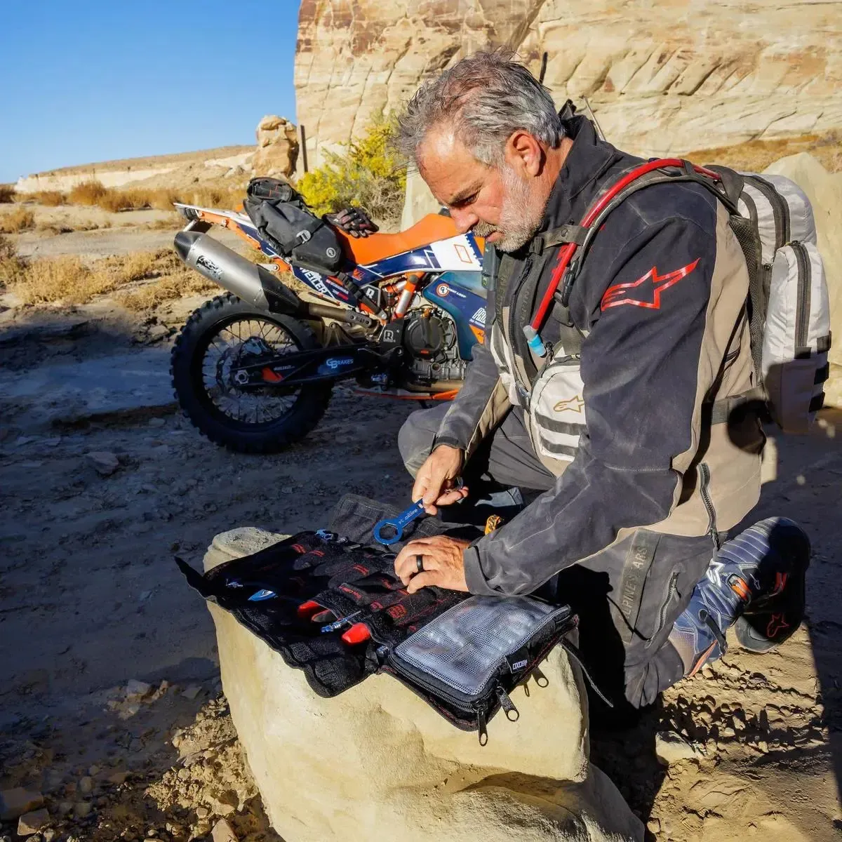 Adventure Motorcycle Roll | 40-Piece Metric Motorcycle Tool Kit - Image 4