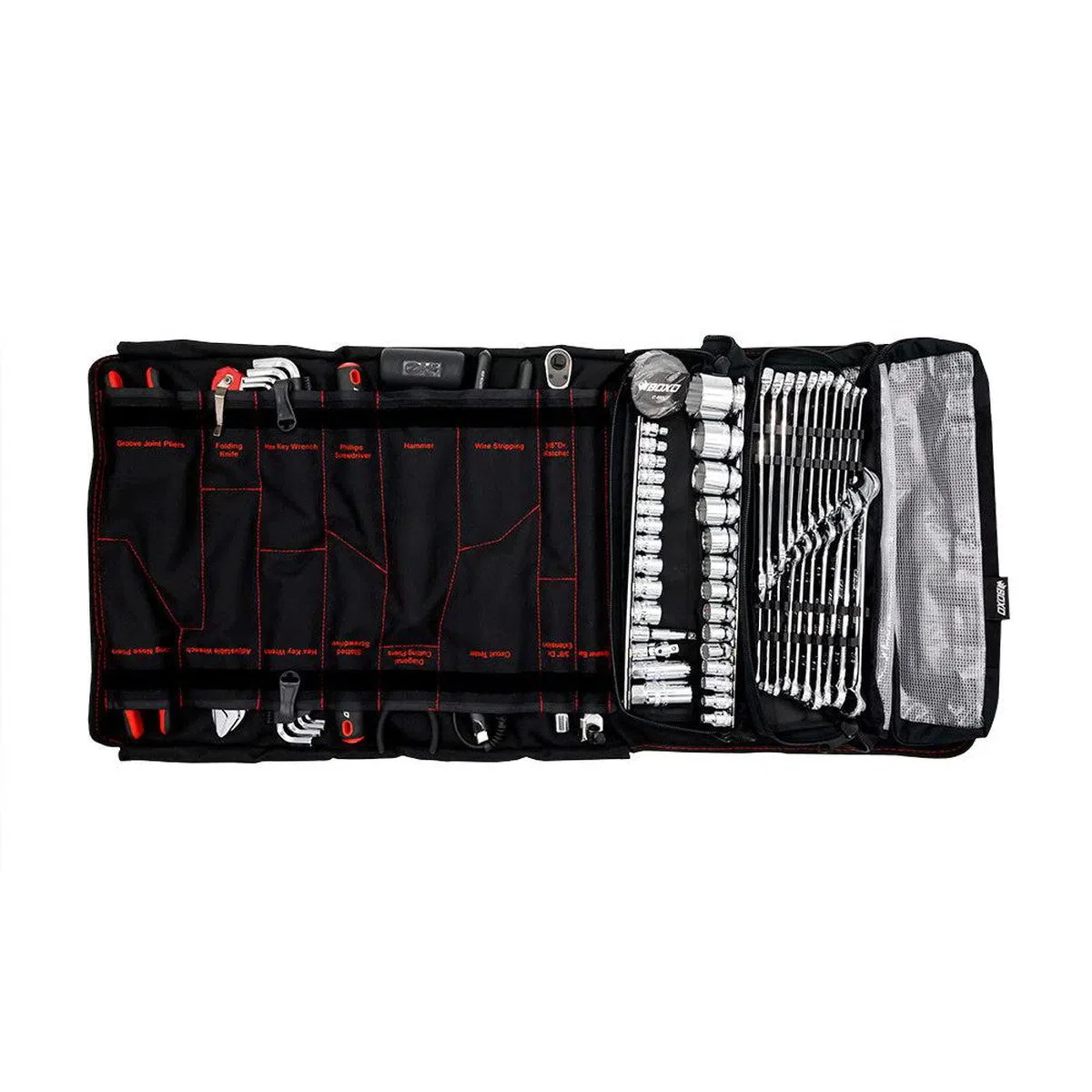 Boat Roll | 82-Piece Metric and SAE Marine Tool Roll and Dry Bag - Image 4