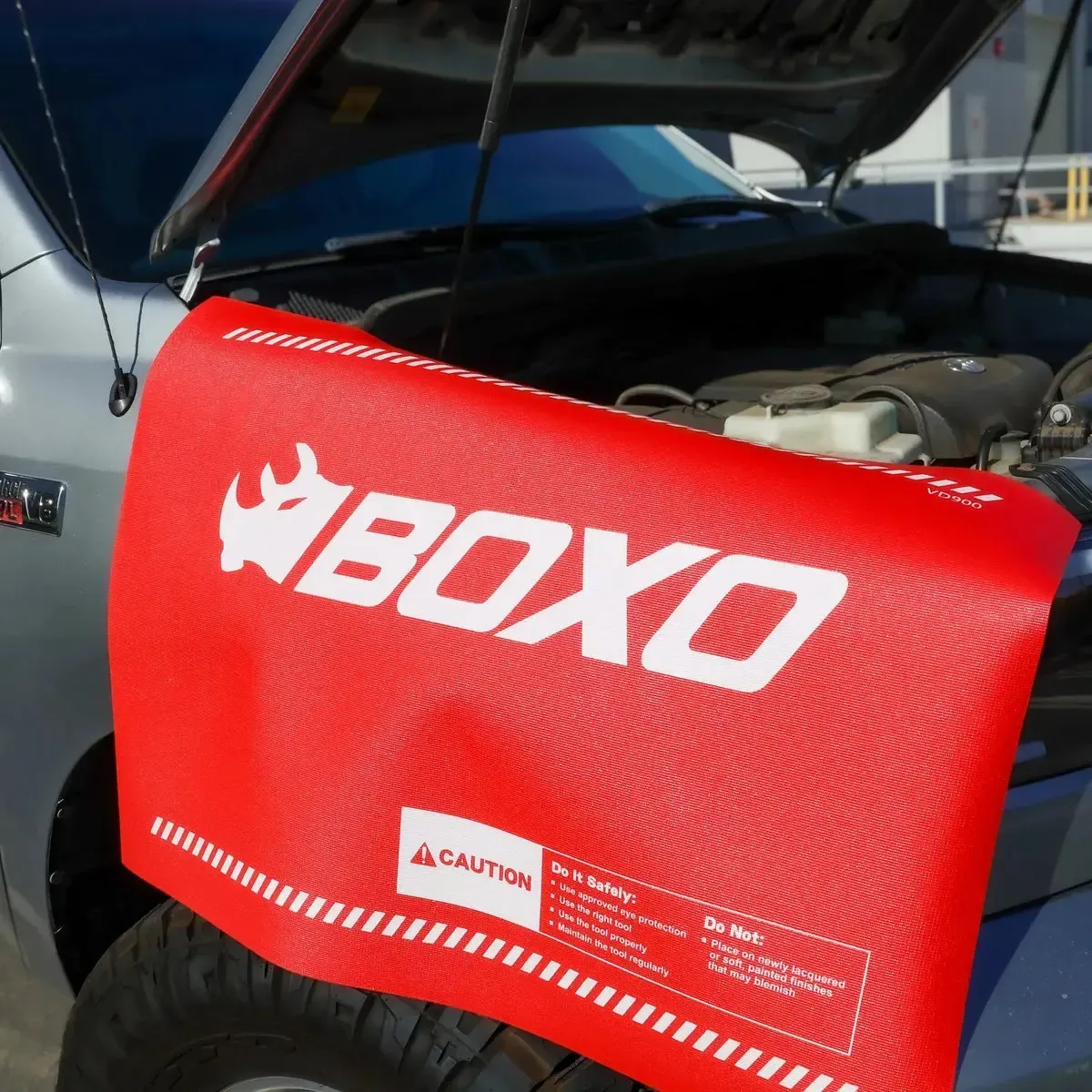 BoxoUSA Fender Cover – 26” x 36” Non-Slip PVC Soft Foam Protective Mat - Image 5