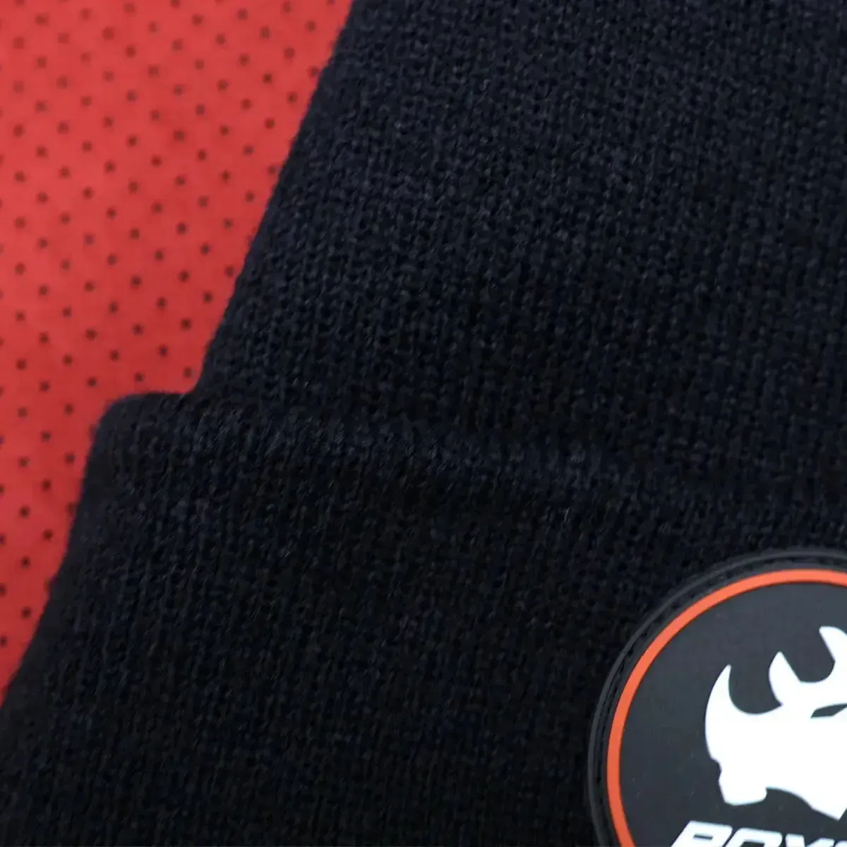 BoxoUSA Rhino Badge Beanie - Black - Image 3