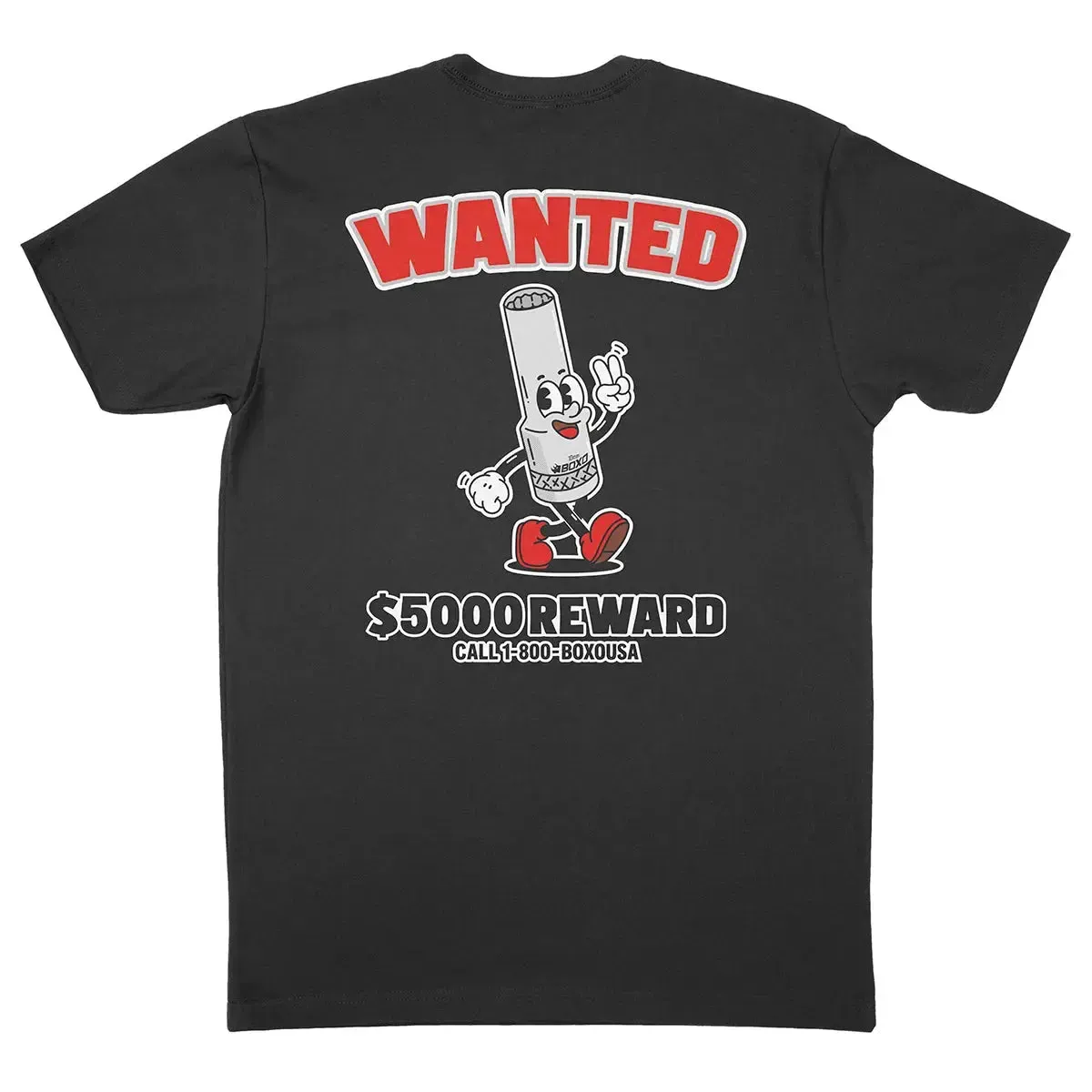 BoxoUSA Most Wanted Tee | Black - Image 4