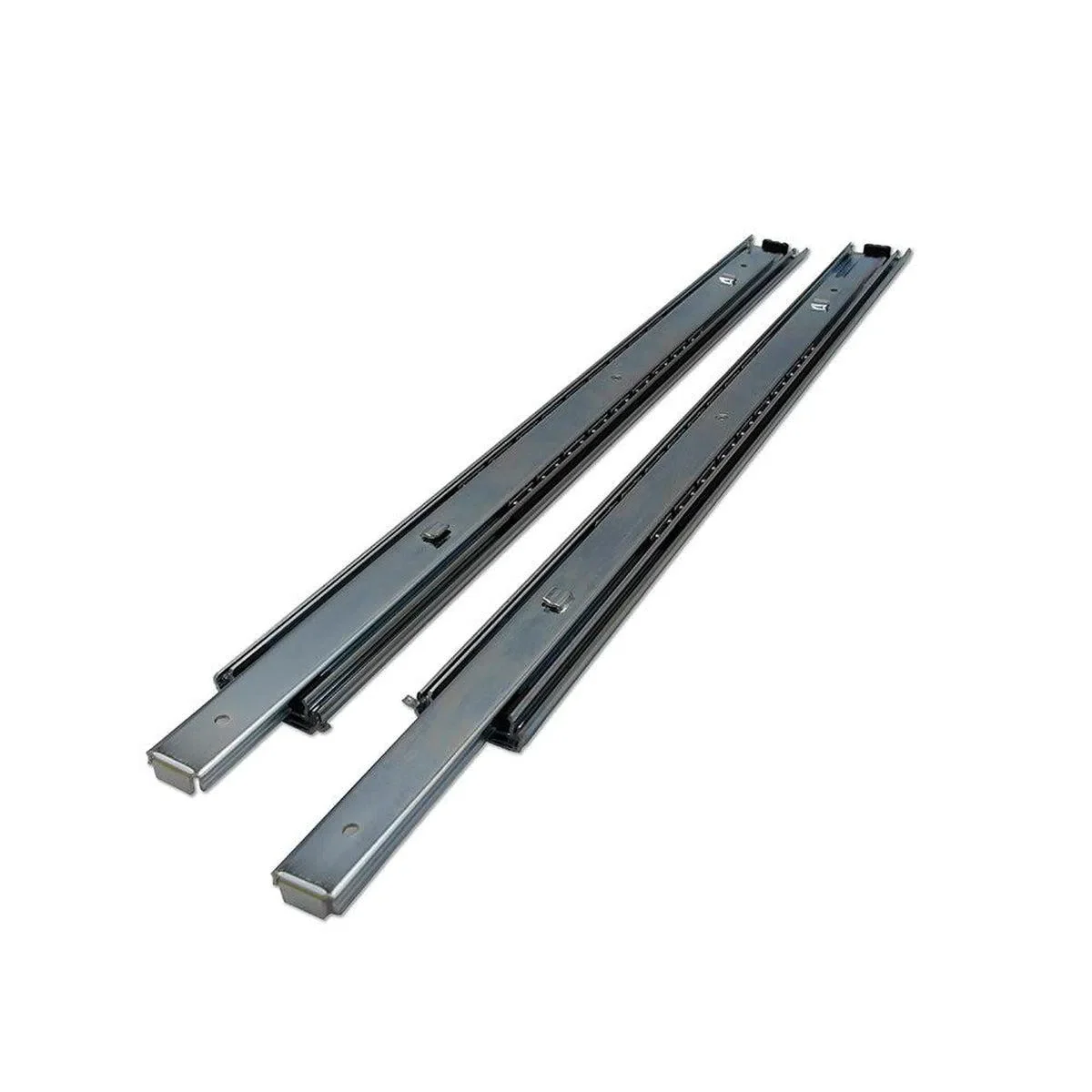 22" L x 1-3/4" H Auto Return Ball Bearing Drawer Slider (2 pk)