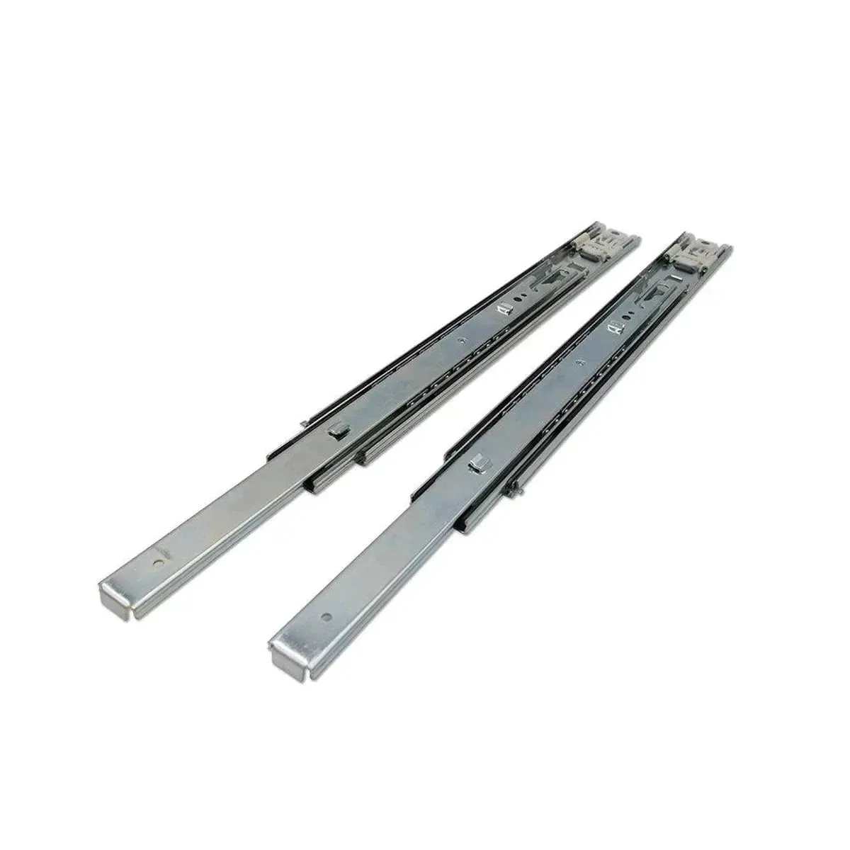 16" L x 1-3/4" H Auto Return Ball Bearing Drawer Slider (2 pk)