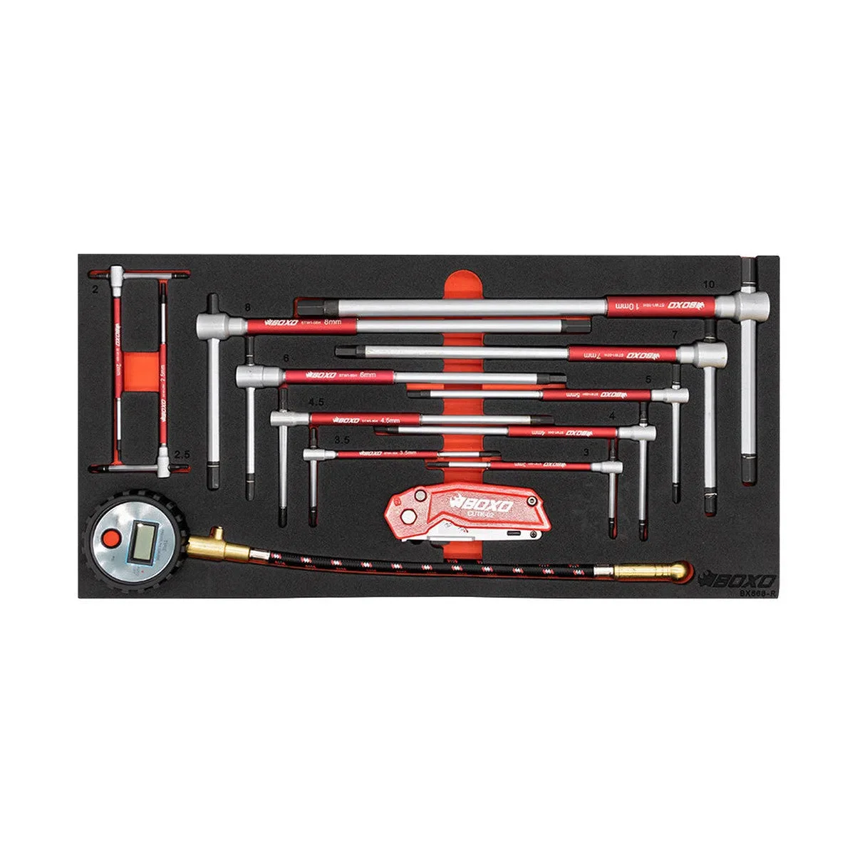 KartBox | 69-Piece Metric Karting 3-Drawer Hand Carry Tool Box - Image 7