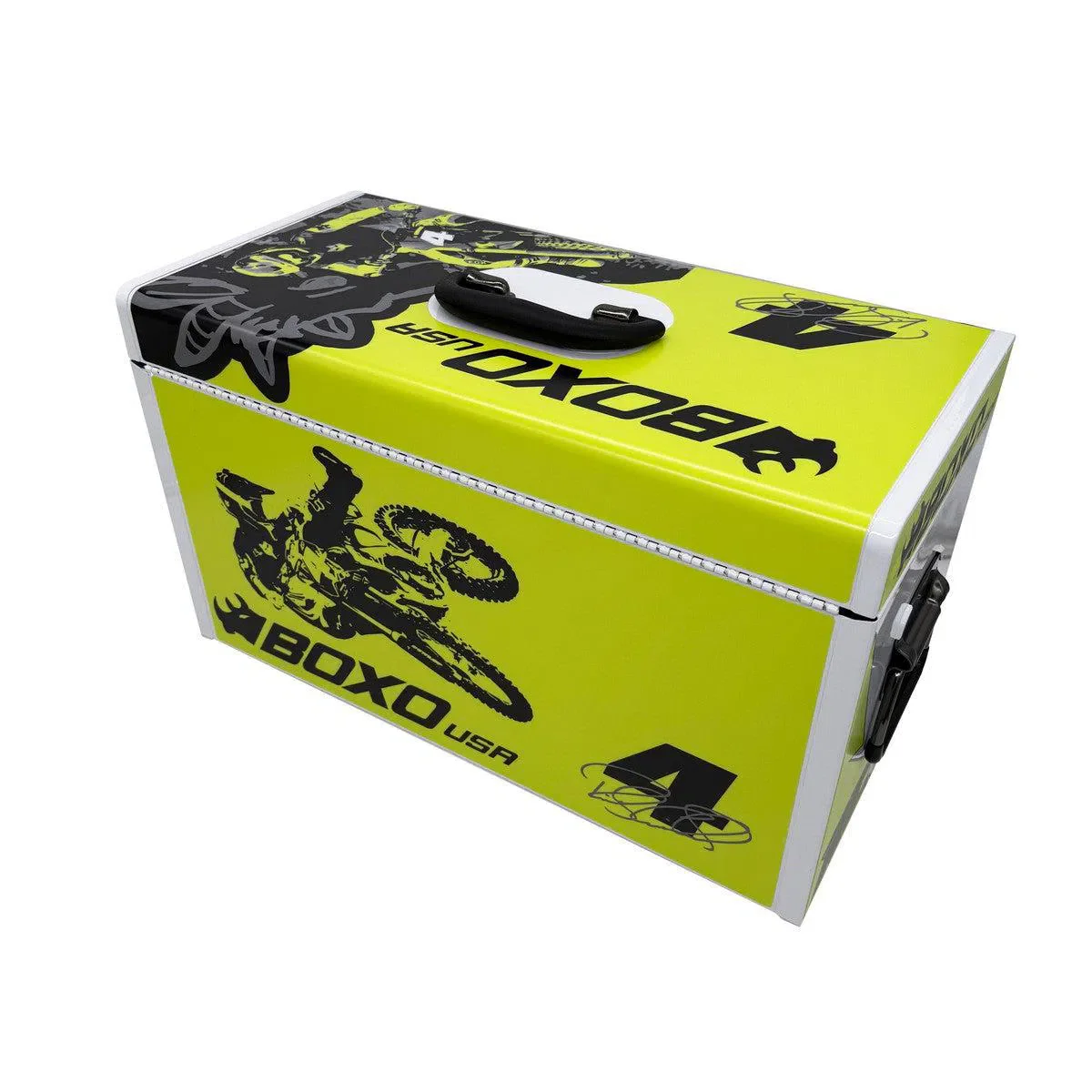 MotoBox | Ricky Carmichael 3-Drawer Portable Tool Box with 103-Piece Metric Motorcycle Tool Set - Image 10