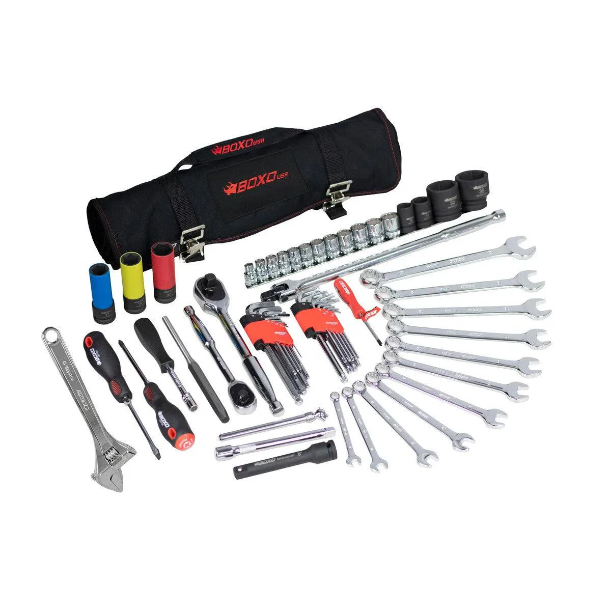Off-Road Bag Combo | 108-Piece Off-Road Tool Bag and SAE Tool Roll - Image 8