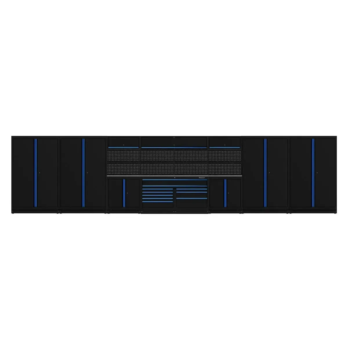 OSM Pro Series | 380" 16-Piece Professional Organized Storage Modules Build Out | 10-Drawers, 9-Cabinets - Image 3