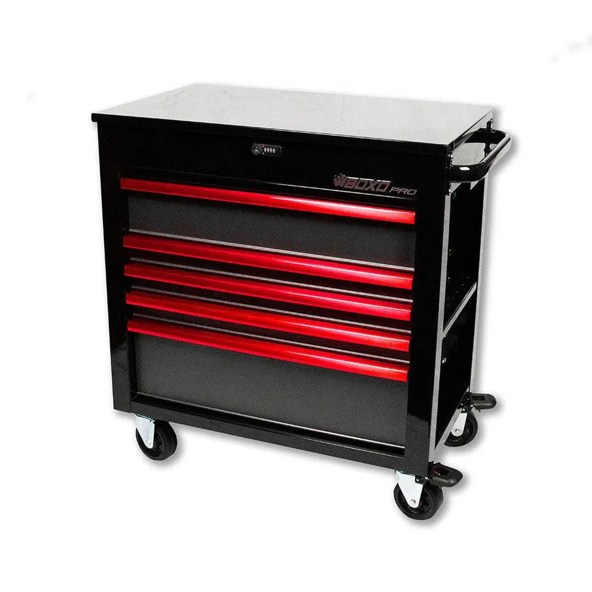 Pro Series | 35" 5-Drawer Flip-Top Service Cart Tool Box - Image 7
