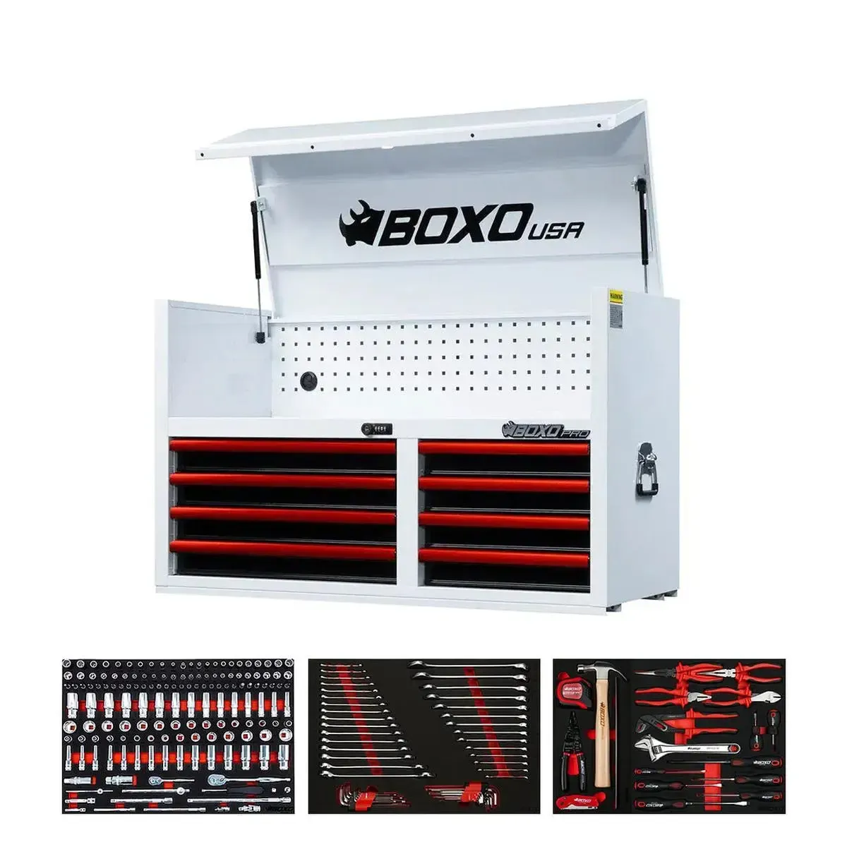 Pro Series | 45" 8-Drawer Tool Box with 222-Piece Master Tool Set - Image 4