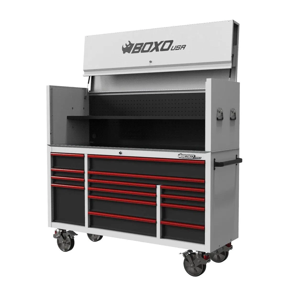 Empty Pro Series Top and Bottom Tool Boxes