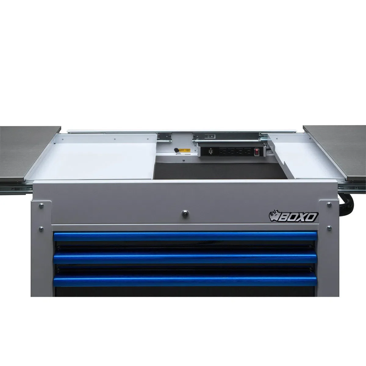 Pro Series | 35" 3-Drawer Slide-Top Service Cart Tool Box with 222-Piece Master Tool Set - Image 5