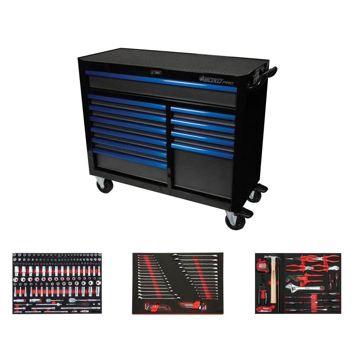 Pro Series | 45" 11-Drawer Rolling Tool Box with 222-Piece Master Tool Set - Image 3