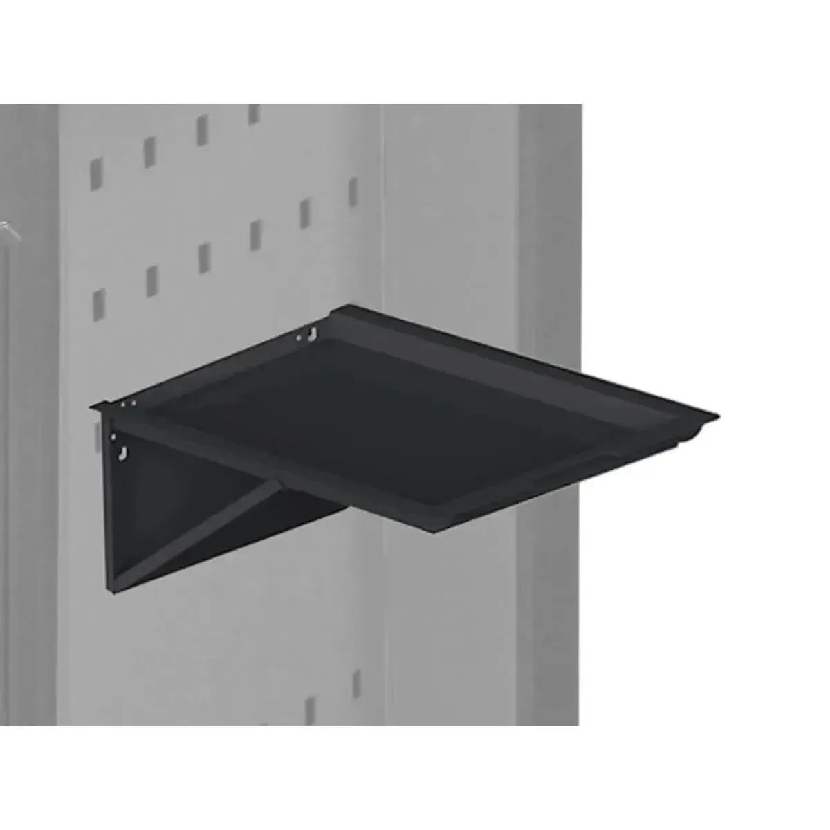 Side Table, Fits Perforated Wall