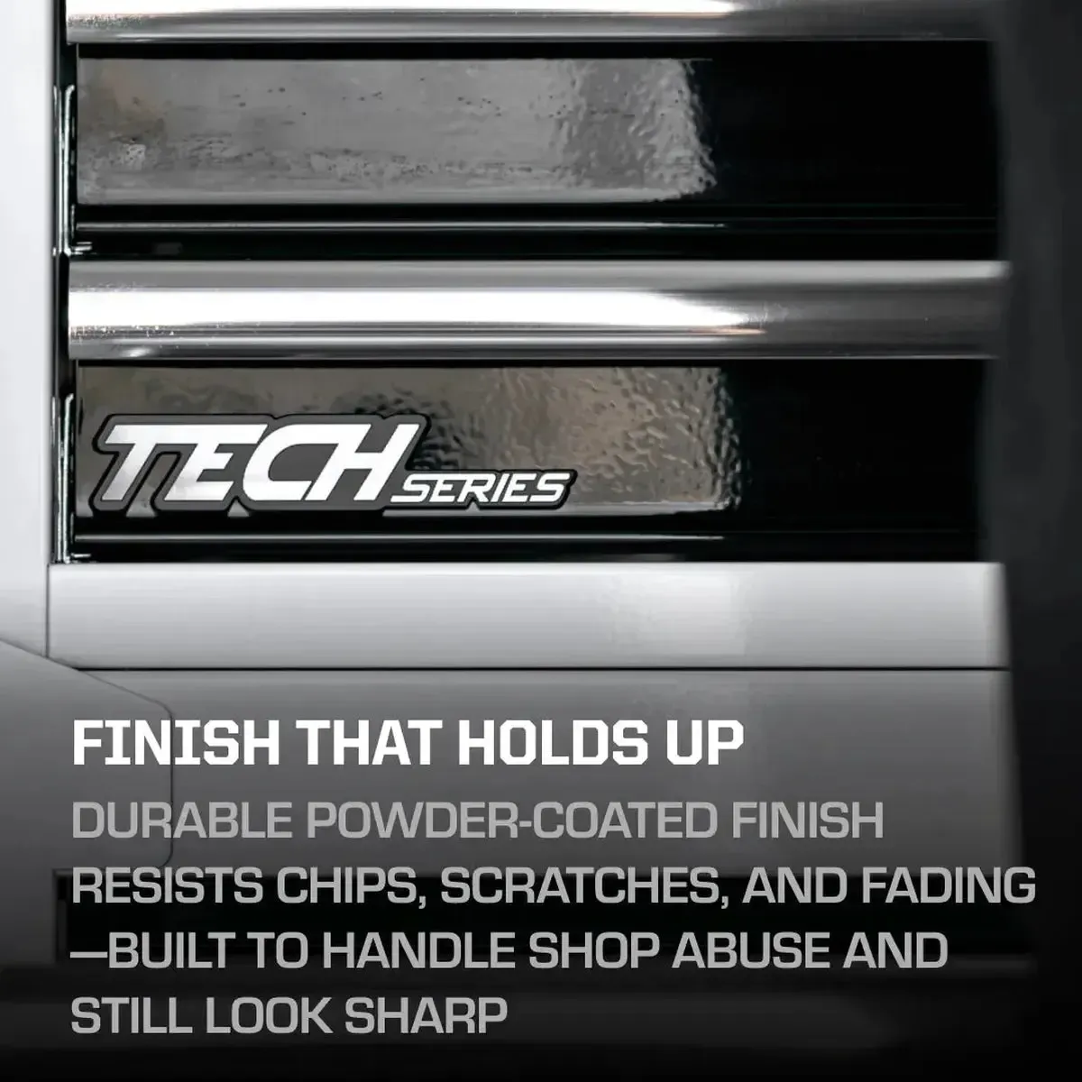 Tech Series | 41" 19-Drawer Rolling Tool Box | Black - Image 10